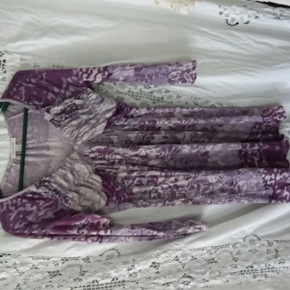 Boston Proper print dress S - Picture 1 of 4